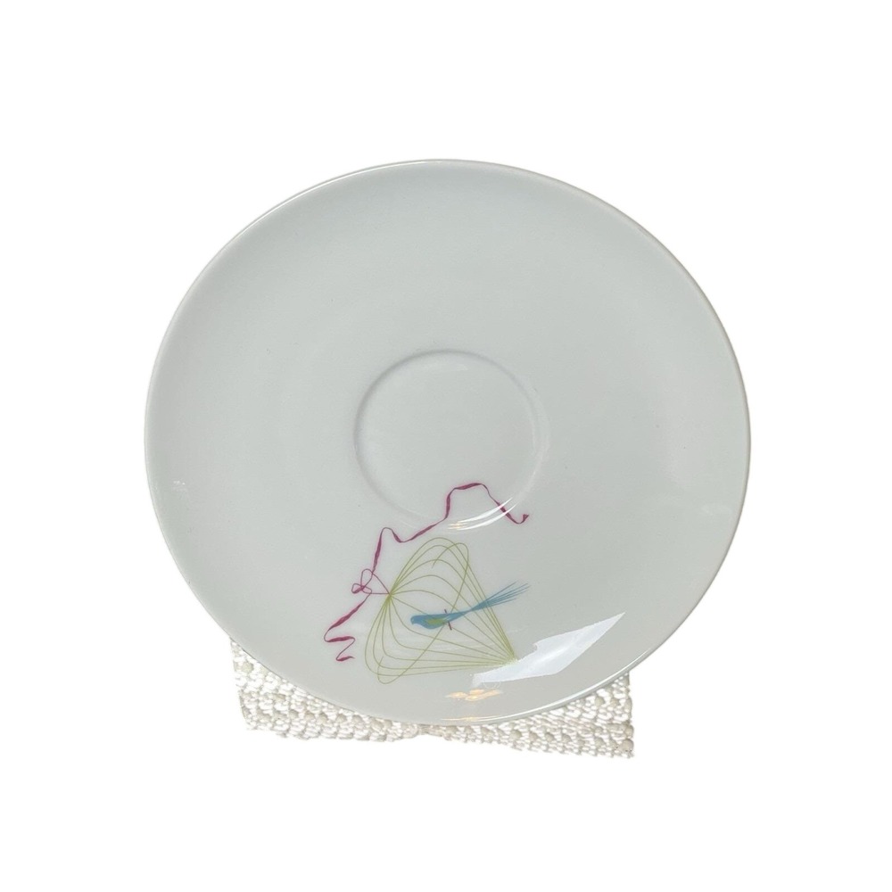 Vtg MCM Rosenthal Continental China Raymond‎ Loewy BIRD CAGE Saucer Plate 6 Inch